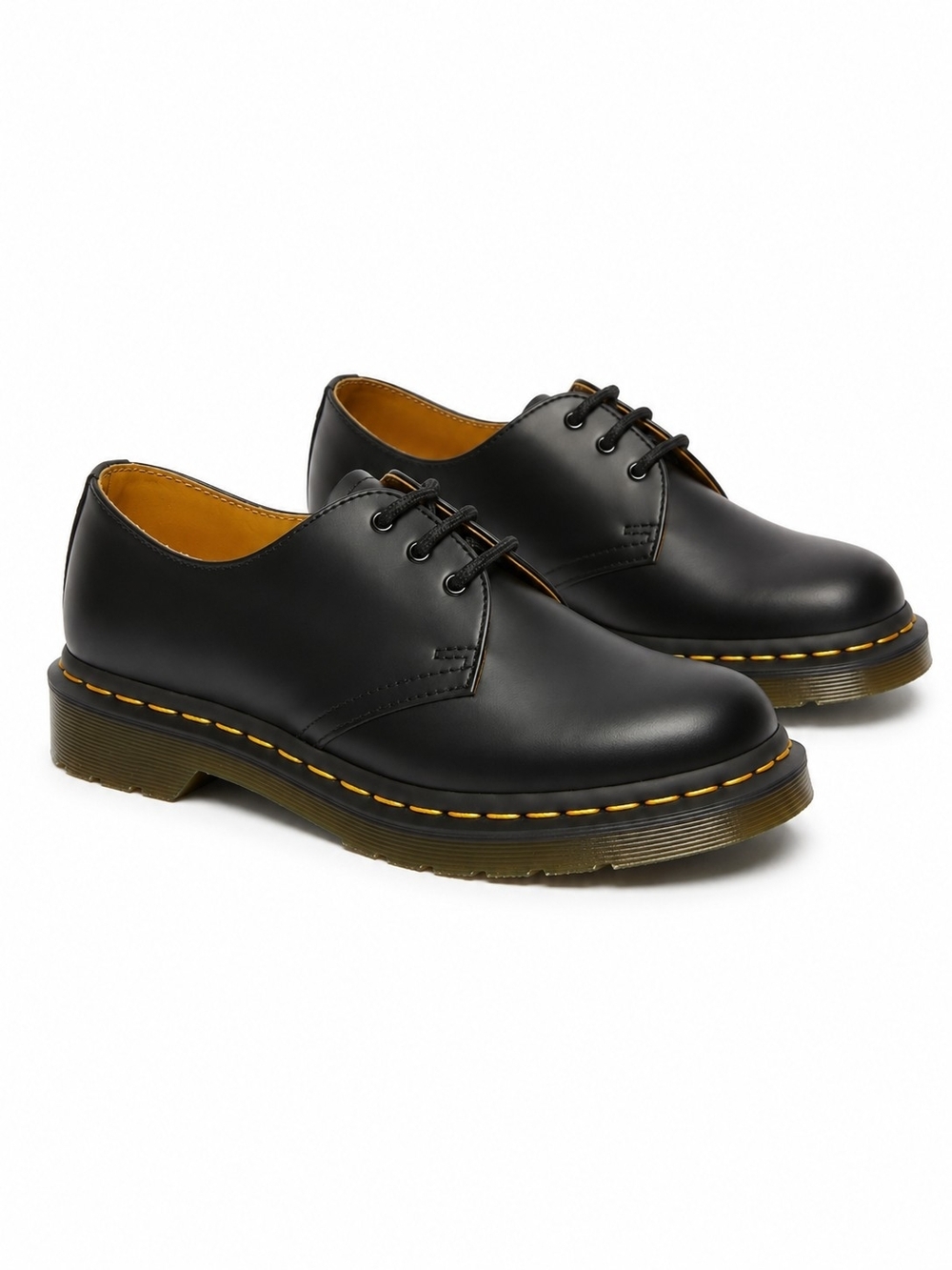 Dr. Martens 1461 Smooth Leather 3-Eye Oxford Shoes Black Women's US 8 NWT - Picture 2 of 14